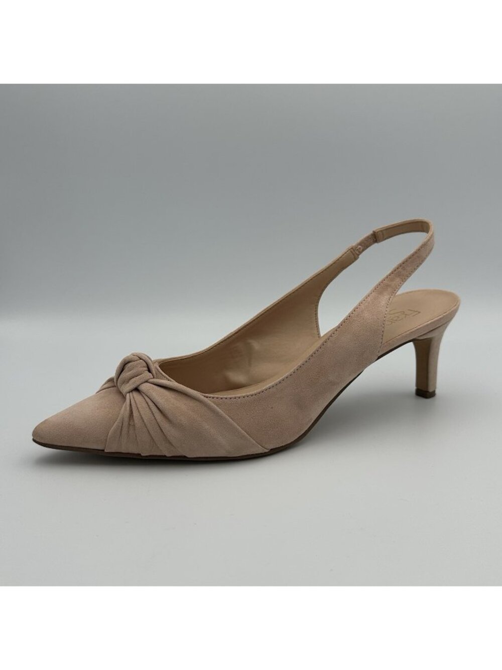 Franco Sarto Dayanara Women’s Size 9 US Pink Leather Slip On Heels Shoes